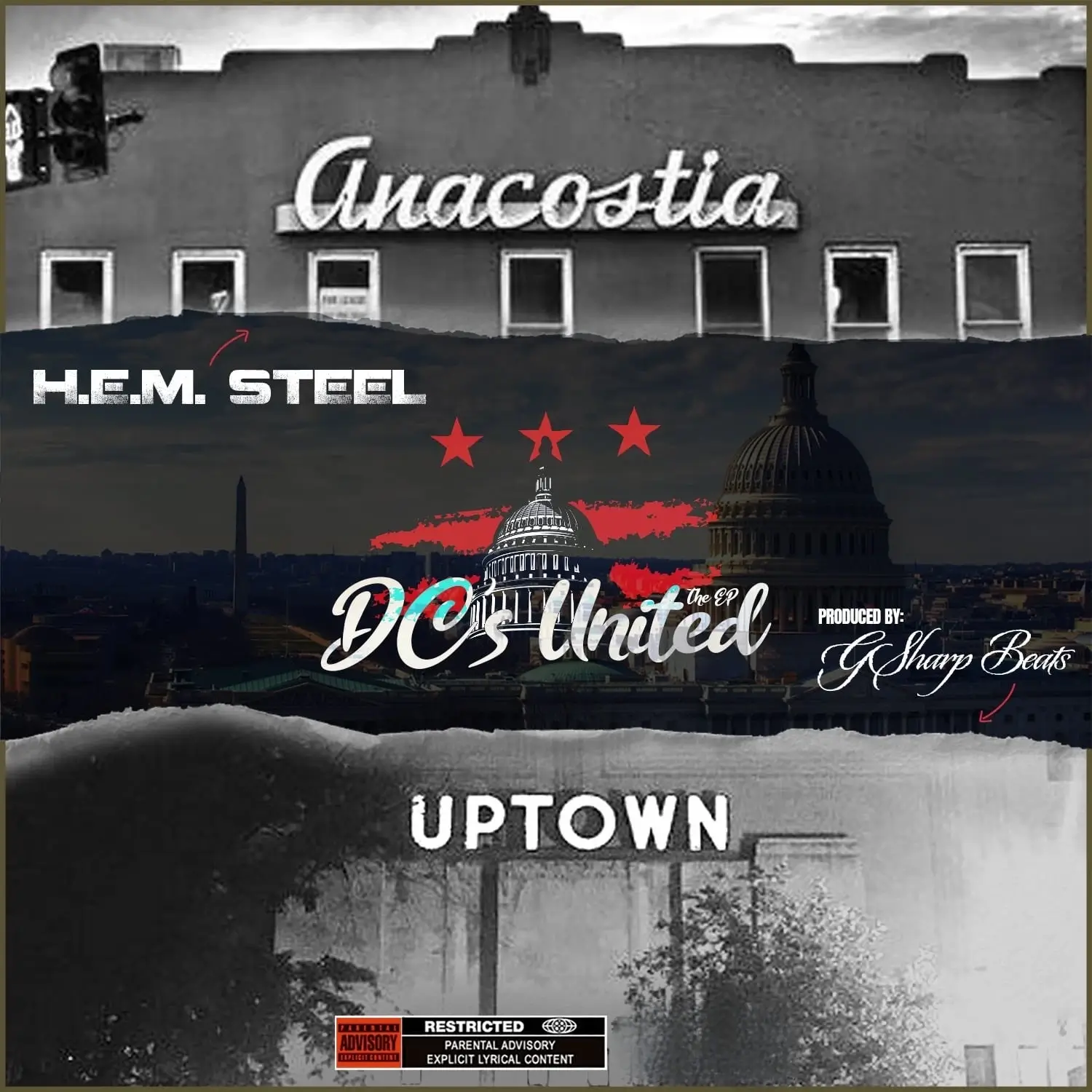 DC’s United The EP isn’t just an introduction to H.E.M. Steel’s sound; it’s a declaration of his intent
